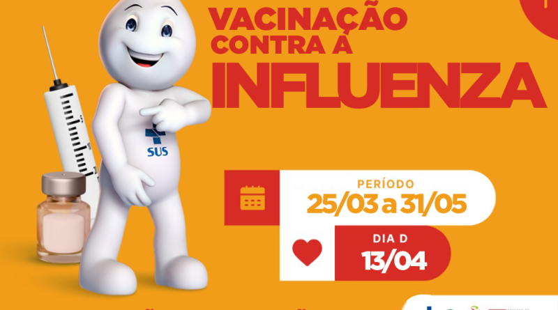 📢✨ Começa na próxima segunda-feira, 25/03/2024, a tão aguardada Campanha de Vacinação Contra a Influenza em Antônio Carlos! 🌟